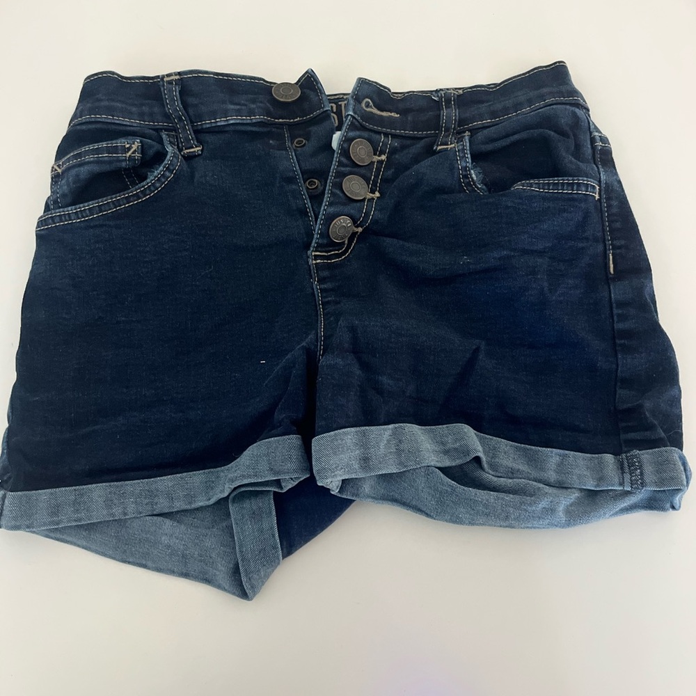 Justice Blue Jean Shorts